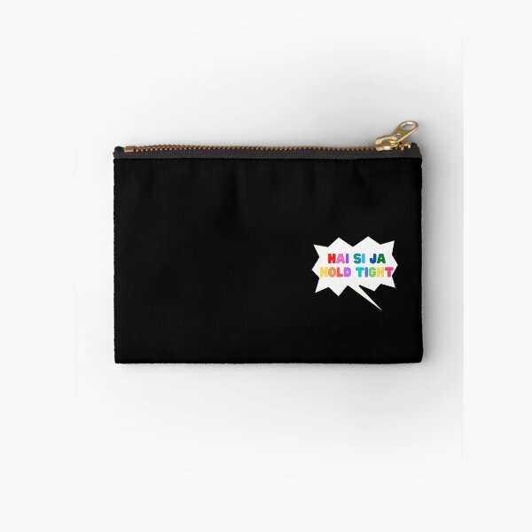 Item preview,  Hai Si Ja, Hold Tight - Rainbow lettering lyrics - speech bubble designed and sold by ThoughtScribble.