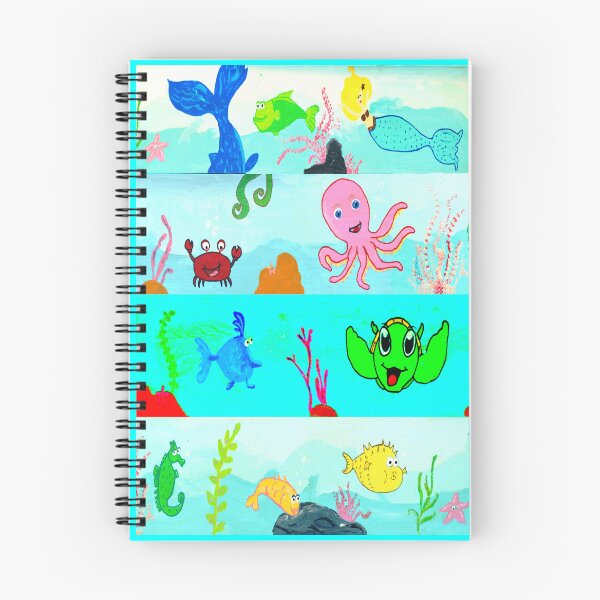 Item preview, Undersea Fun for Kids - Original artwork by Dody Denman designed and sold by MoxyMermaid.