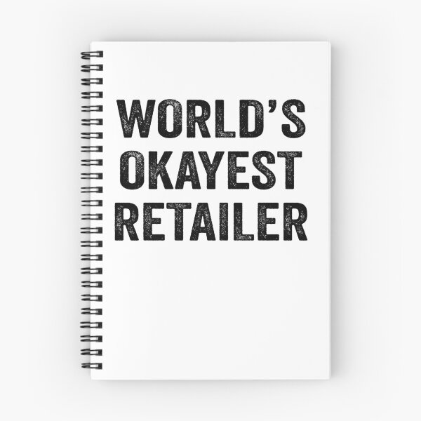 Item preview, World's okayest retailer Shirt, Funny retailer Dad Husband Womens Boyfriend Birthday Christmas Gift idea designed and sold by xlnv.