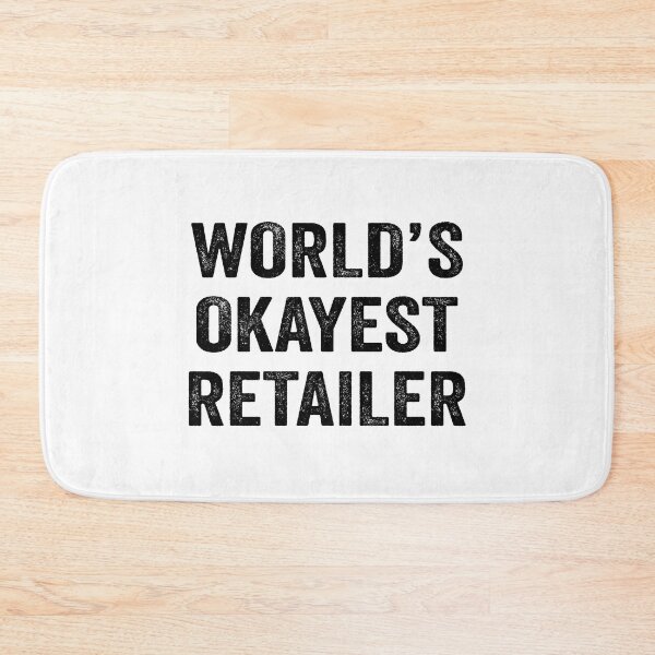 Item preview, World's okayest retailer Shirt, Funny retailer Dad Husband Womens Boyfriend Birthday Christmas Gift idea designed and sold by xlnv.