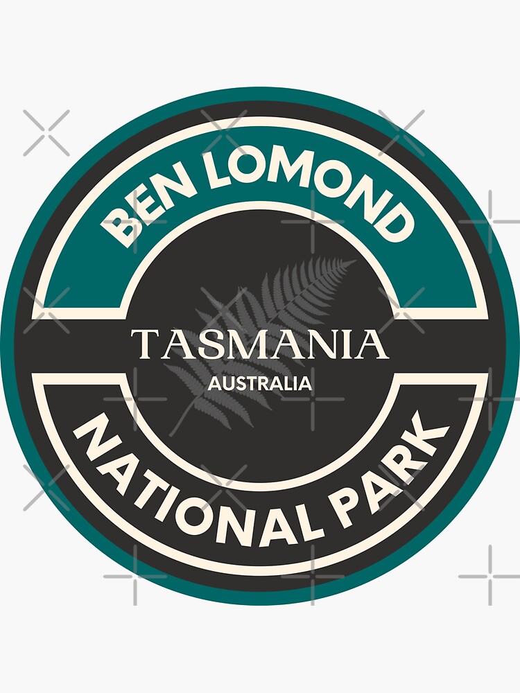 "Ben Lomond National Park Tasmania Australia Souvenir" Sticker for Sale