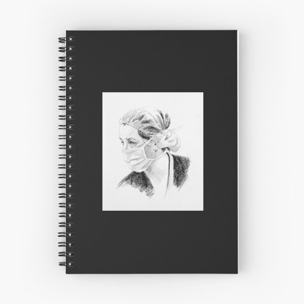 Item preview, Nurse Cher - Drawing, by Adelaide Artist Avril Thomas - South Australian Artist designed and sold by AvrilThomasart.
