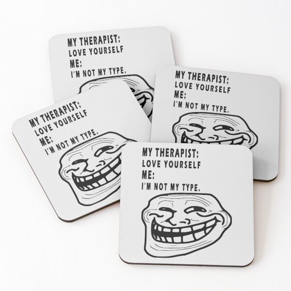 Item preview, MY THERAPIST LOVE YOURSELF ME I'M NOT MY TYPE designed and sold by GOLDFAMILYSHOP.