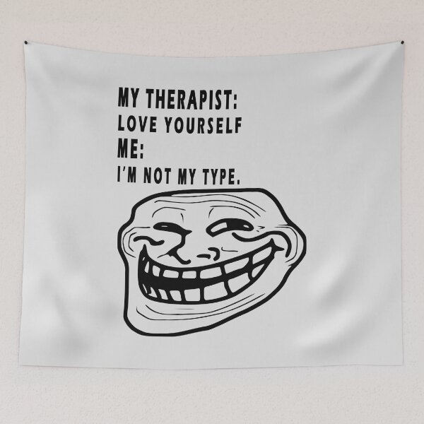 Item preview, MY THERAPIST LOVE YOURSELF ME I'M NOT MY TYPE designed and sold by GOLDFAMILYSHOP.