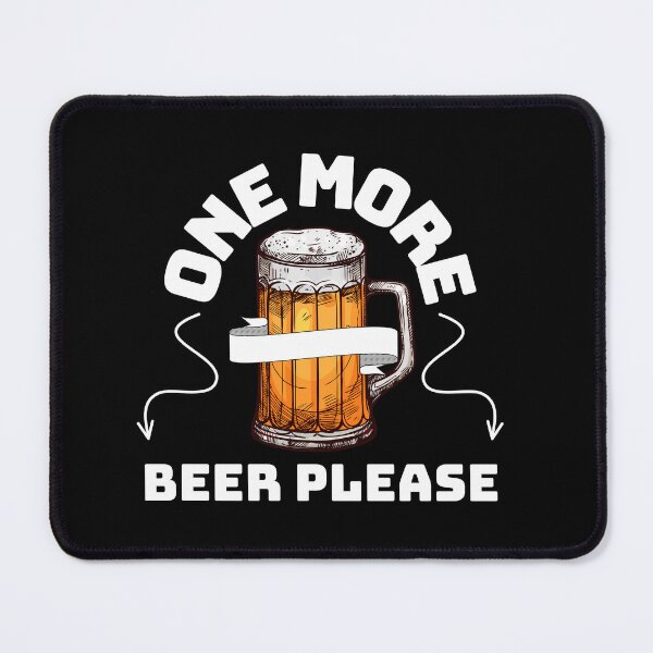 Item preview, One More Beer Please Funny Gift designed and sold by The Love Quill.