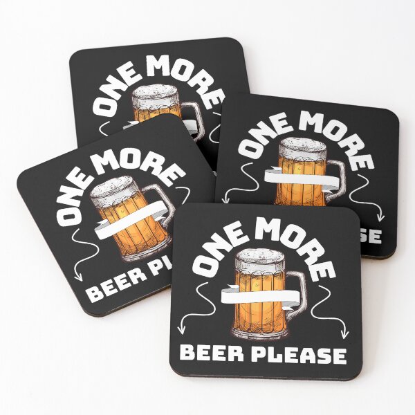 Item preview, One More Beer Please Funny Gift designed and sold by The Love Quill.