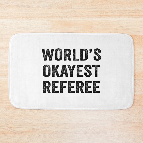 Item preview, World's okayest referee Shirt, Funny referee Dad Husband Womens Boyfriend Birthday Christmas Gift idea designed and sold by xlnv.