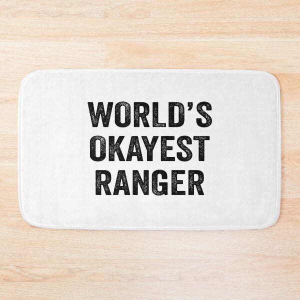 Item preview, World's okayest ranger Shirt, Funny ranger Dad Husband Womens Boyfriend Birthday Christmas Gift idea designed and sold by xlnv.