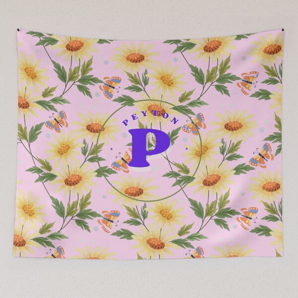 Item preview, Peyton with flowers  designed and sold by Weather gifts .