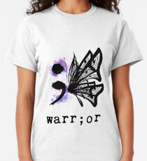 Semicolon Butterfly Classic T-Shirt