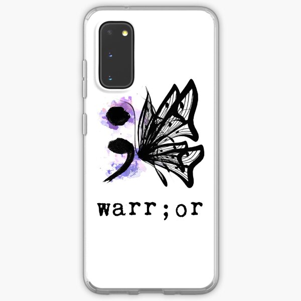 Semicolon Butterfly Samsung Galaxy Soft Case