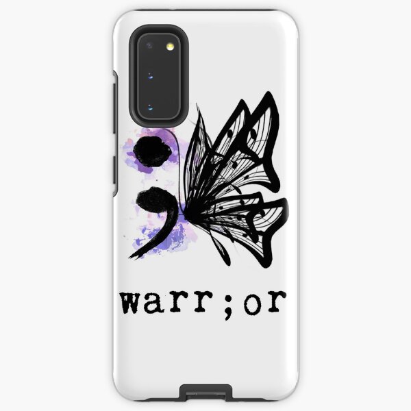 Semicolon Butterfly Samsung Galaxy Tough Case