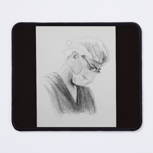 Item preview, Anesthetist - Drawing by Adelaide Artist Avril Thomas - South Australian Artist designed and sold by AvrilThomasart.