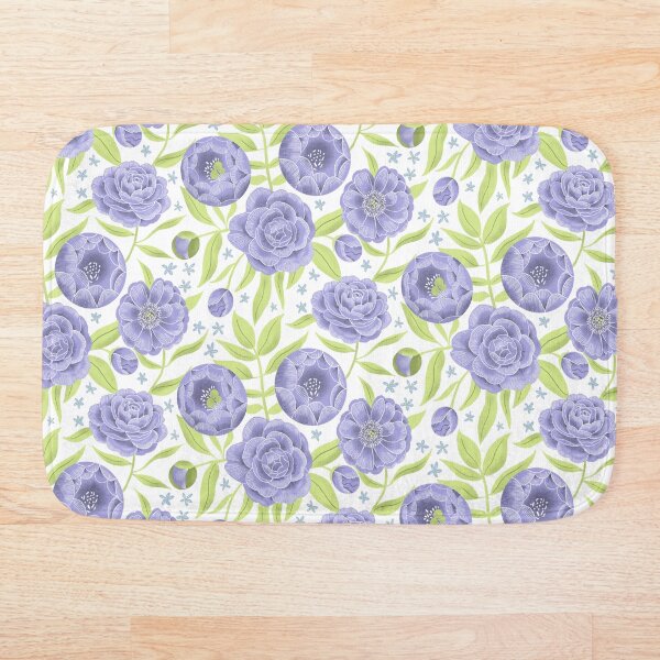 Item preview, Purple peonies  designed and sold by Papergrape.