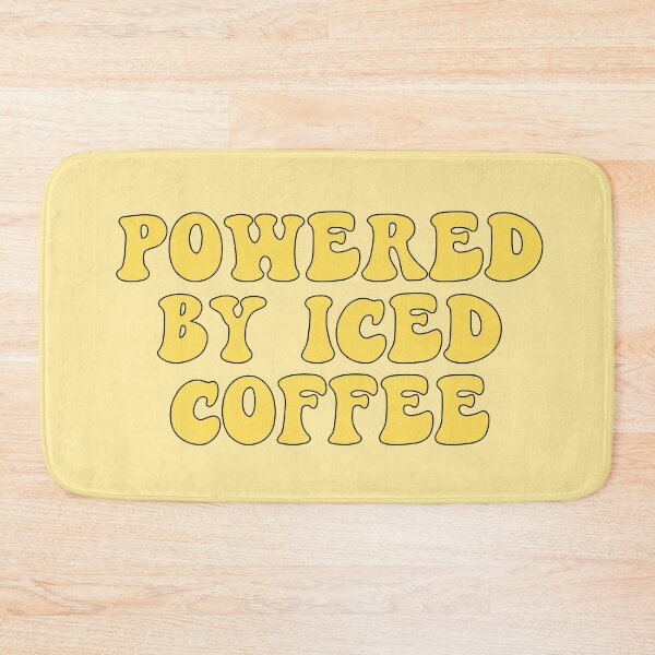 Item preview, Powered By Iced Coffee designed and sold by KarolinaPaz.
