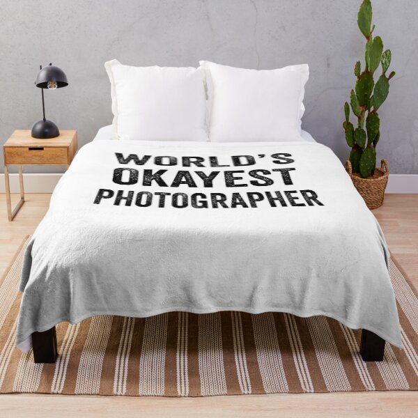 Item preview, World's okayest photographer Shirt, Funny photographer Dad Husband Womens Boyfriend Birthday Christmas Gift idea designed and sold by xlnv.