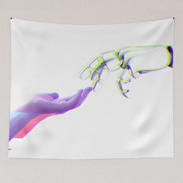 Item preview, Human and Machine Glitch Art designed and sold by BioDigital-Jazz.