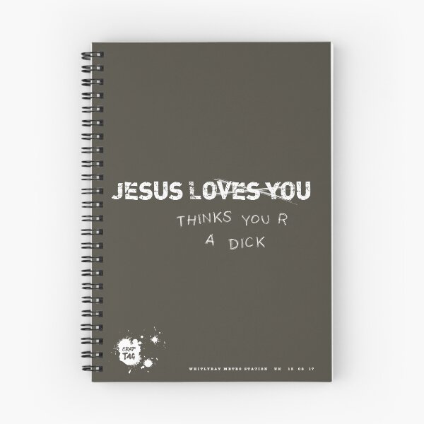 Item preview, Jesus Love You (edited) Crap Tag #2 (white text) designed and sold by pixledust.