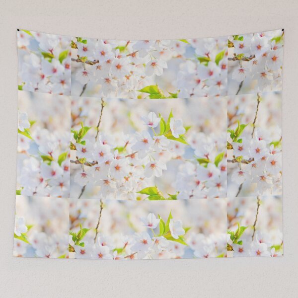 Item preview, Blooming White Flowers designed and sold by newburyboutique.