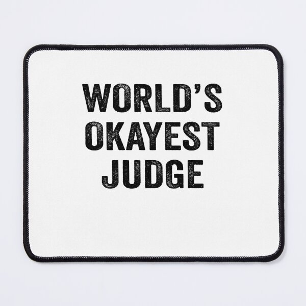 Item preview, World's okayest judge Shirt, Funny judge Dad Husband Womens Boyfriend Birthday Christmas Gift idea designed and sold by xlnv.