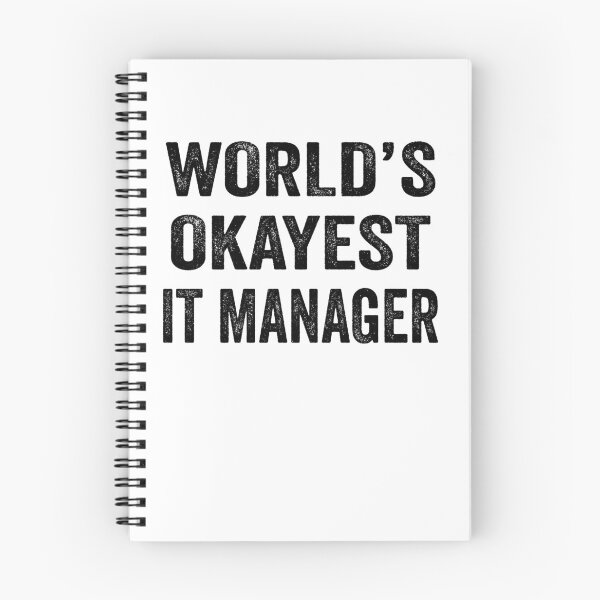 Item preview, World's okayest IT manager Shirt, Funny IT manager Dad Husband Womens Boyfriend Birthday Christmas Gift idea designed and sold by xlnv.