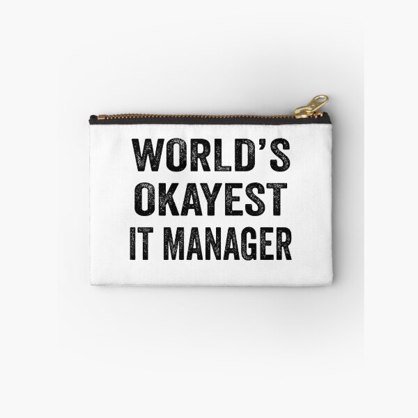 Item preview, World's okayest IT manager Shirt, Funny IT manager Dad Husband Womens Boyfriend Birthday Christmas Gift idea designed and sold by xlnv.