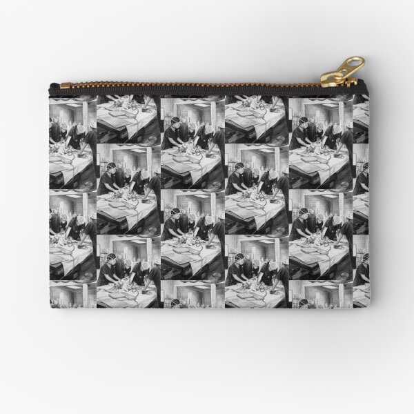 Rise and Shine - Drawing by Avril Thomas - Adelaide Artist Zipper Pouch