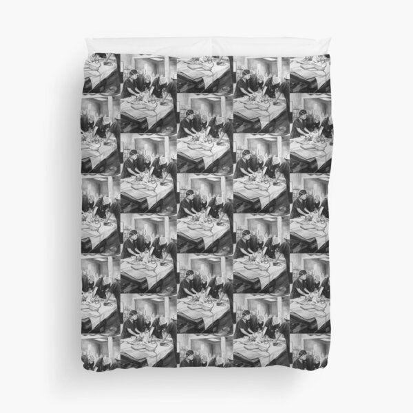 Rise and Shine - Drawing by Avril Thomas - Adelaide Artist Duvet Cover