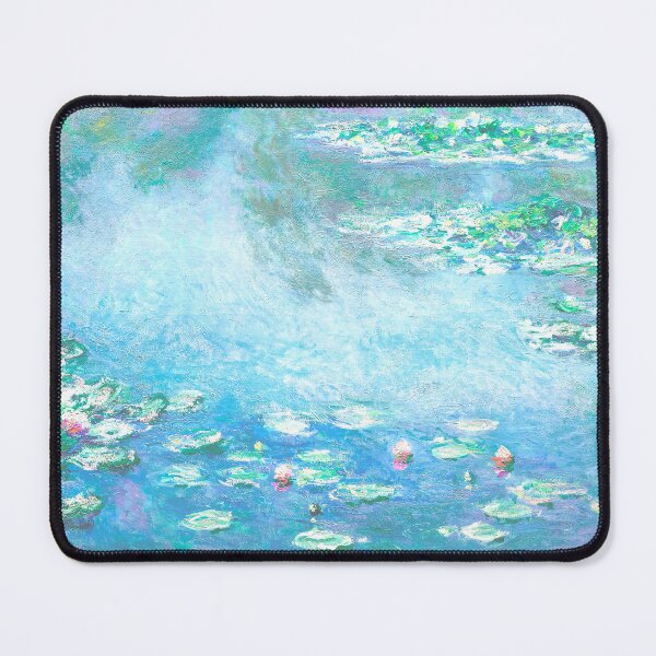 Item preview, Claud Monet Aqua Water Lilies French Impressionist Painting designed and sold by Jaydee001.