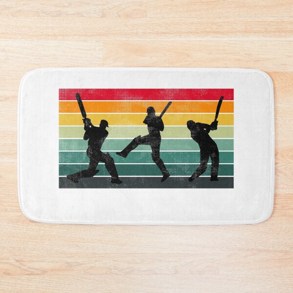 Artikelvorschau, Vintages Retro Cricket Sommer Cricket Englisches Retro Cricket entworfen und verkauft von JasKei-Designs.