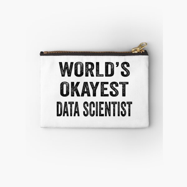 Item preview, World's okayest Data scientist Shirt, Funny Data scientist Dad Husband Womens Boyfriend Birthday Christmas Gift idea designed and sold by xlnv.