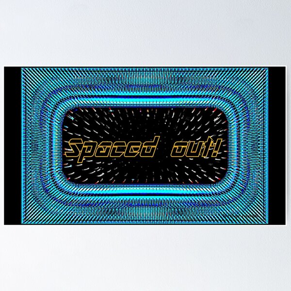 Artikelvorschau, Wandkunst // Spaced Out! entworfen und verkauft von Imagin8er.