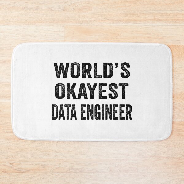 Item preview, World's okayest Data engineer Shirt, Funny Data engineer Dad Husband Womens Boyfriend Birthday Christmas Gift idea designed and sold by xlnv.