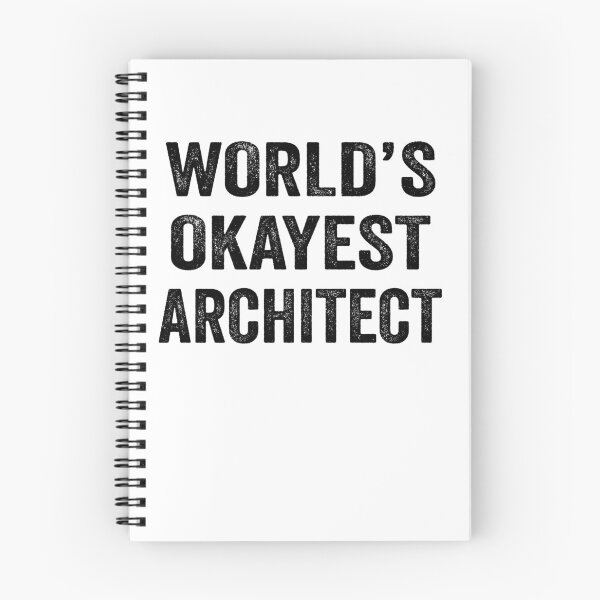 Item preview, World's okayest architect Shirt, Funny architect Dad Husband Womens Boyfriend Birthday Christmas Gift idea designed and sold by xlnv.