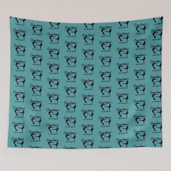 Item preview, Sometimes...you just have to kick ...this lively active design is sure to start some conversations about the time when you took action. designed and sold by tranquilbeach.