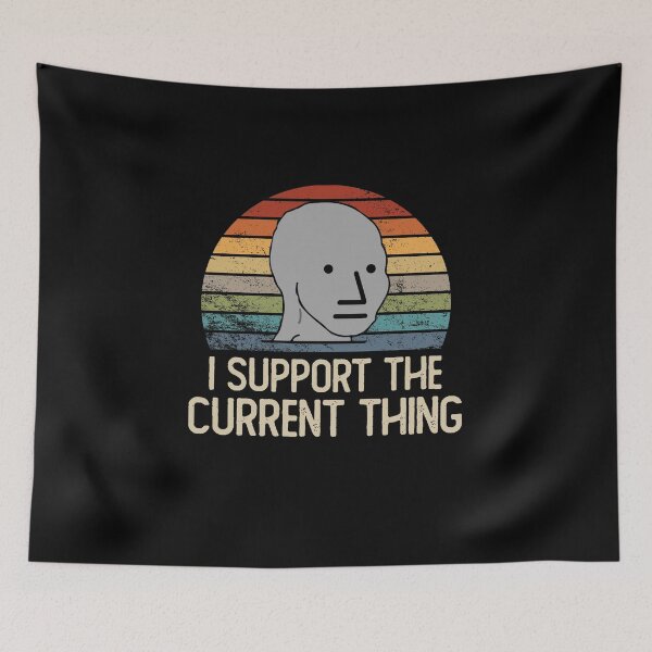Item preview, I Support The Current Thing designed and sold by TheBuzzDesign.