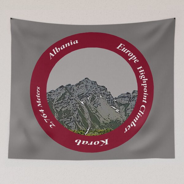 Item preview, Albania Europe Highpoint Climber designed and sold by janraydesigns.