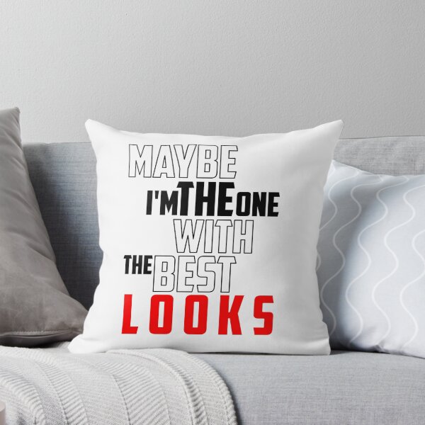 Item preview, MAYBE IM THE ONE WITH THE BEST LOOKS, funny, FESTIVAL DE CANNE, nick nelson quote designed and sold by Haitam771.