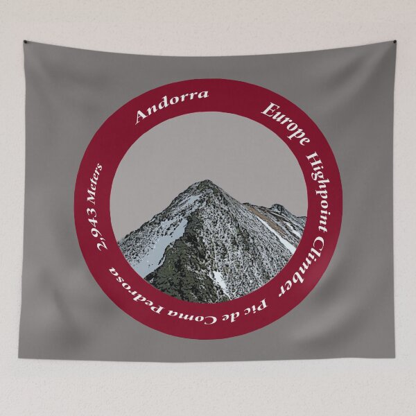 Item preview, Andorra Europe Highpoint Climber designed and sold by janraydesigns.