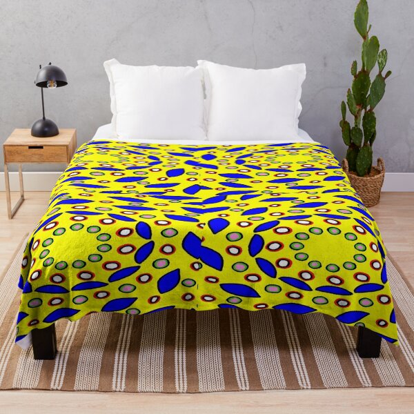 Item preview, Yellow And Blue abstract designed and sold by Rainbowland123.
