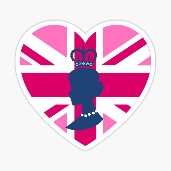 I love England and the Queen Jubilee Sticker