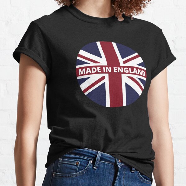 Made in England Union Jack Flag Classic T-Shirt