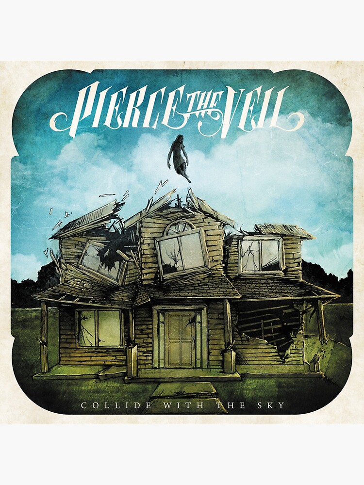 Pierce the Veil collide with the sky | iPhone Case