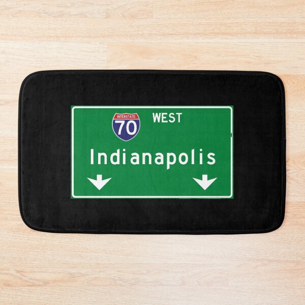 Item preview, Indianapolis Interstate 70 Highway Sign designed and sold by Cityscape-Guy.