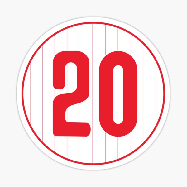 Item preview, Philadelphia Phillies Retired Number "Mike Schmidt" designed and sold by MLBDESIGNSTUDIO.