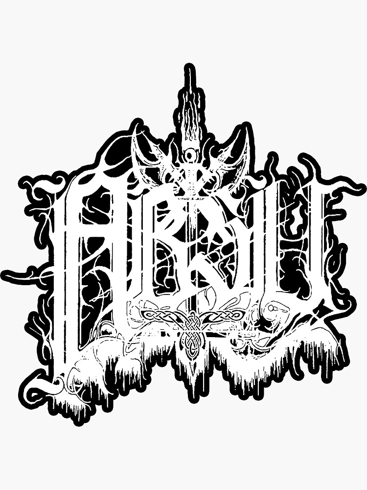 "white letter" Sticker for Sale by Jensen3123 Redbubble