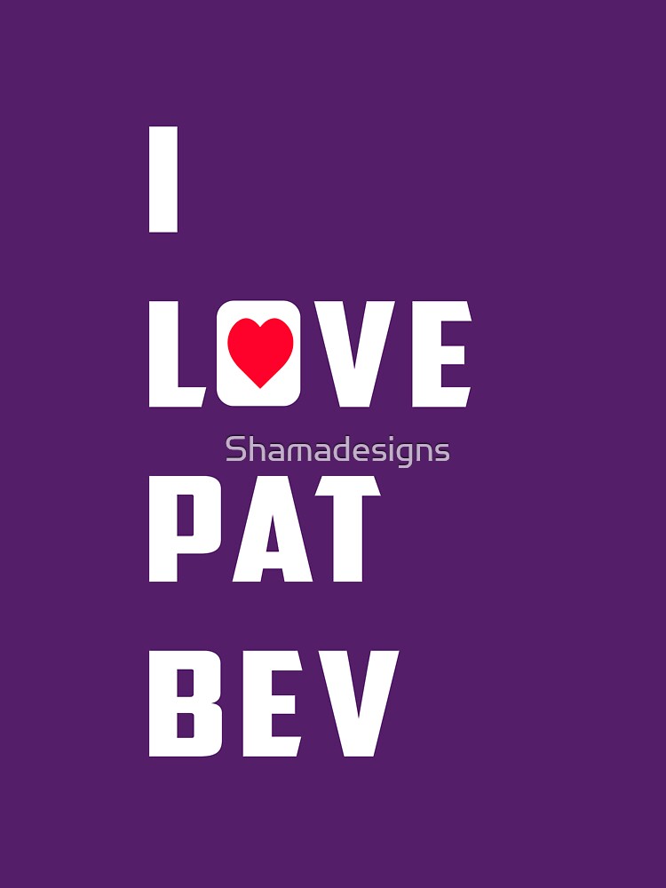 Discover I love pat bev Classic T-Shirt