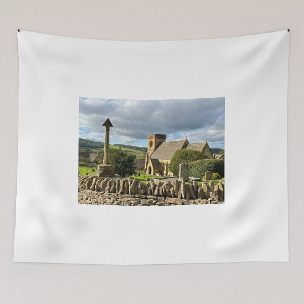 Item preview, Country Church in the Cotswolds-Snowshill designed and sold by LadyKandis.