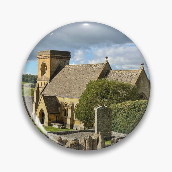 Item preview, Country Church in the Cotswolds-Snowshill designed and sold by LadyKandis.