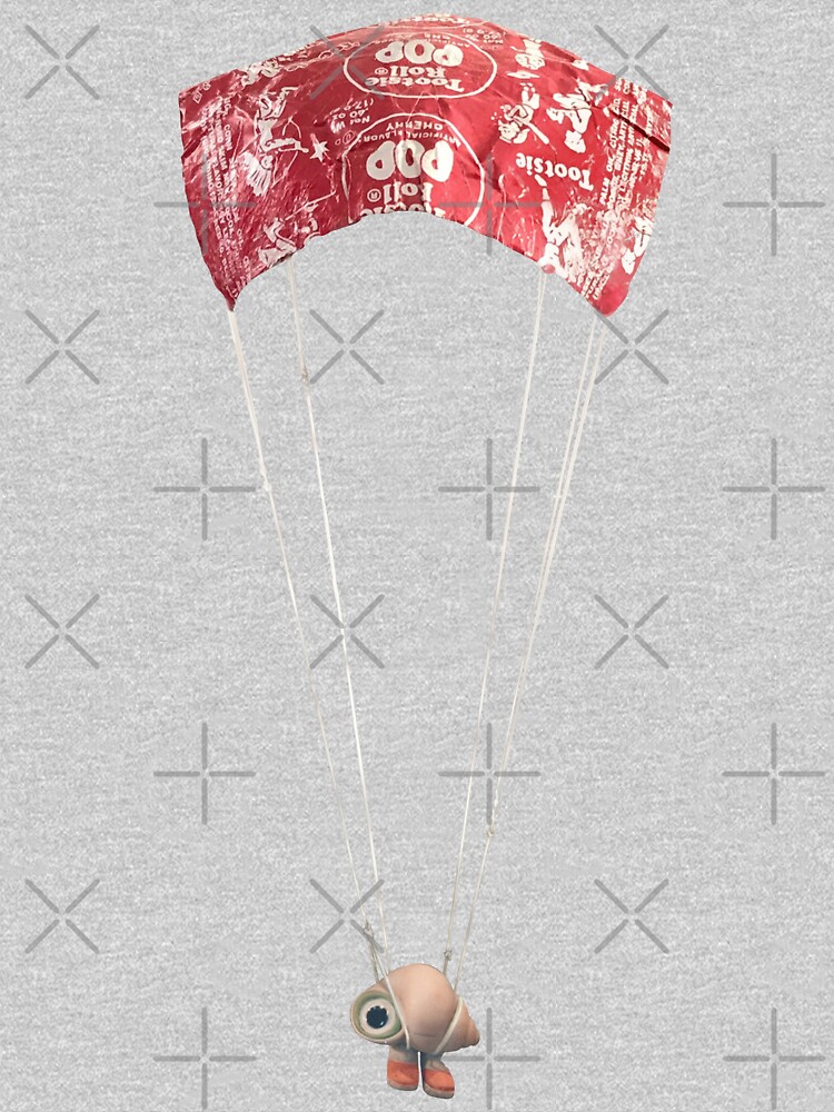 Shell with shoes parachuting (blue) by Ethereal-Enigma